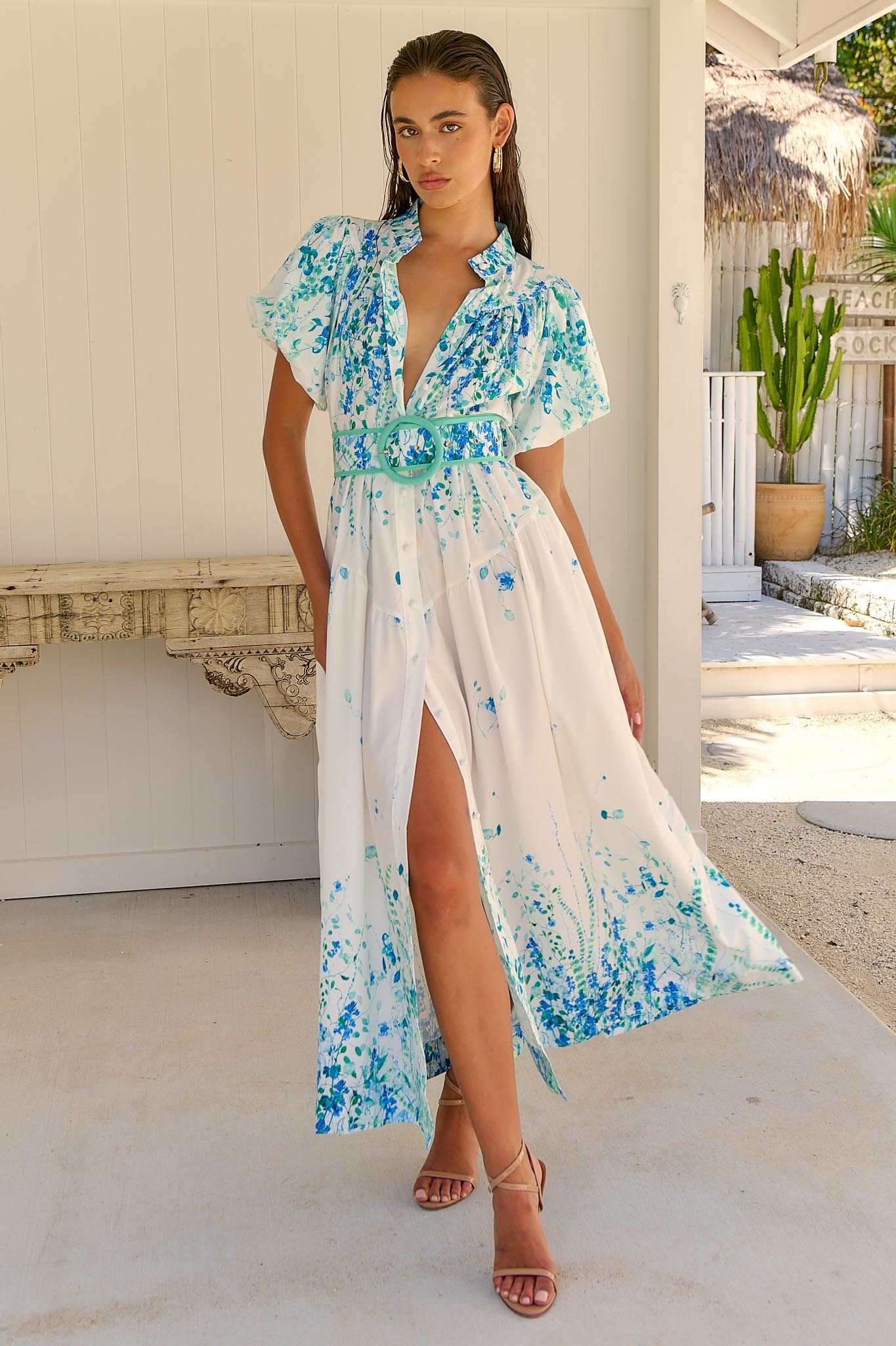 Garden party maxi outlet dress