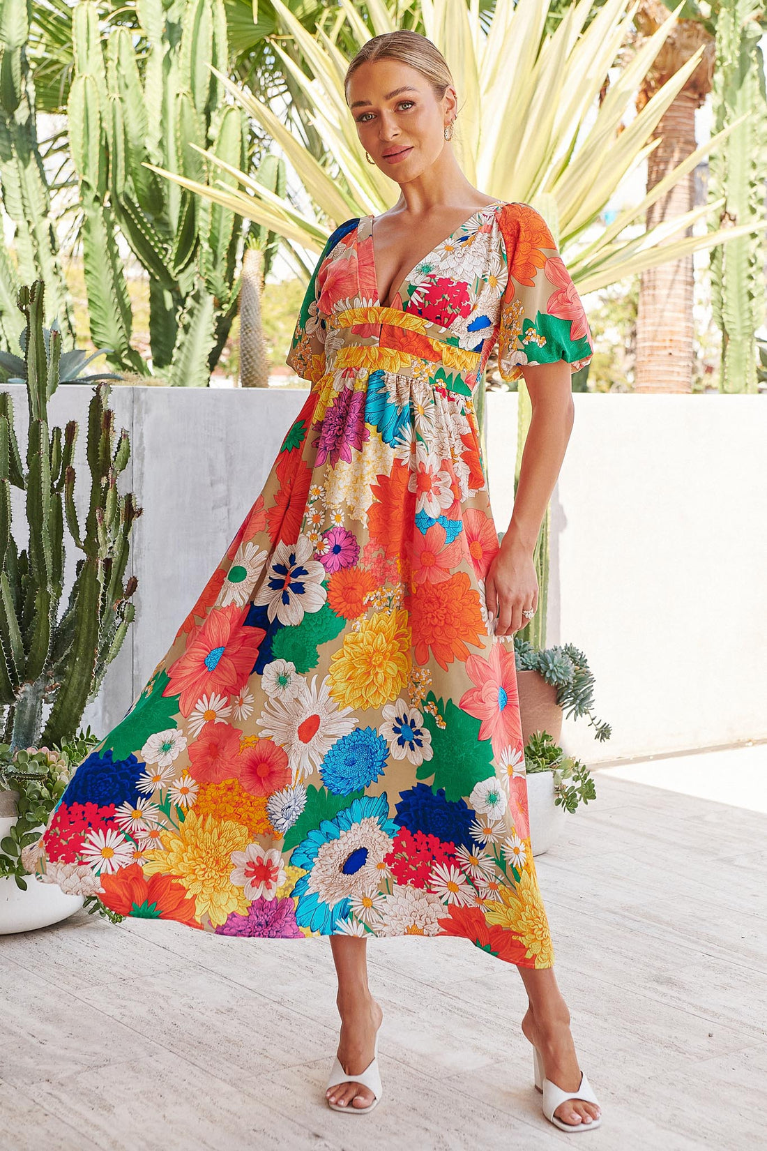 Dahlia Dress - Print