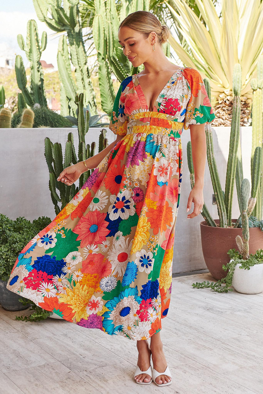Dahlia Dress - Print