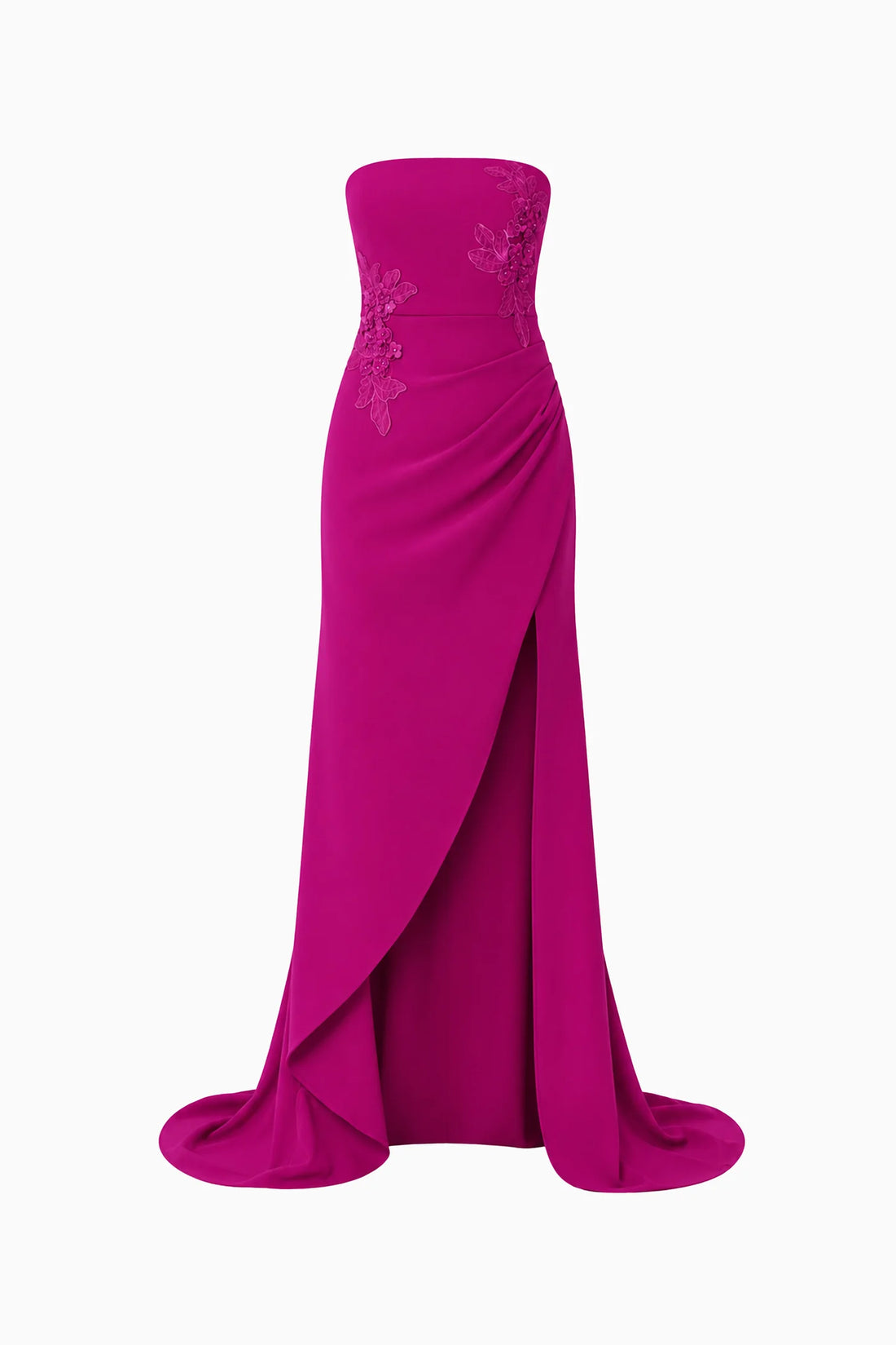 ELLIATT | Dahlira Asymmetrical Gown - Orchid Pink