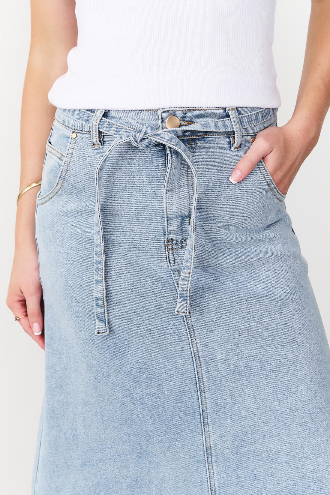 Dakota Denim Skirt - SALE