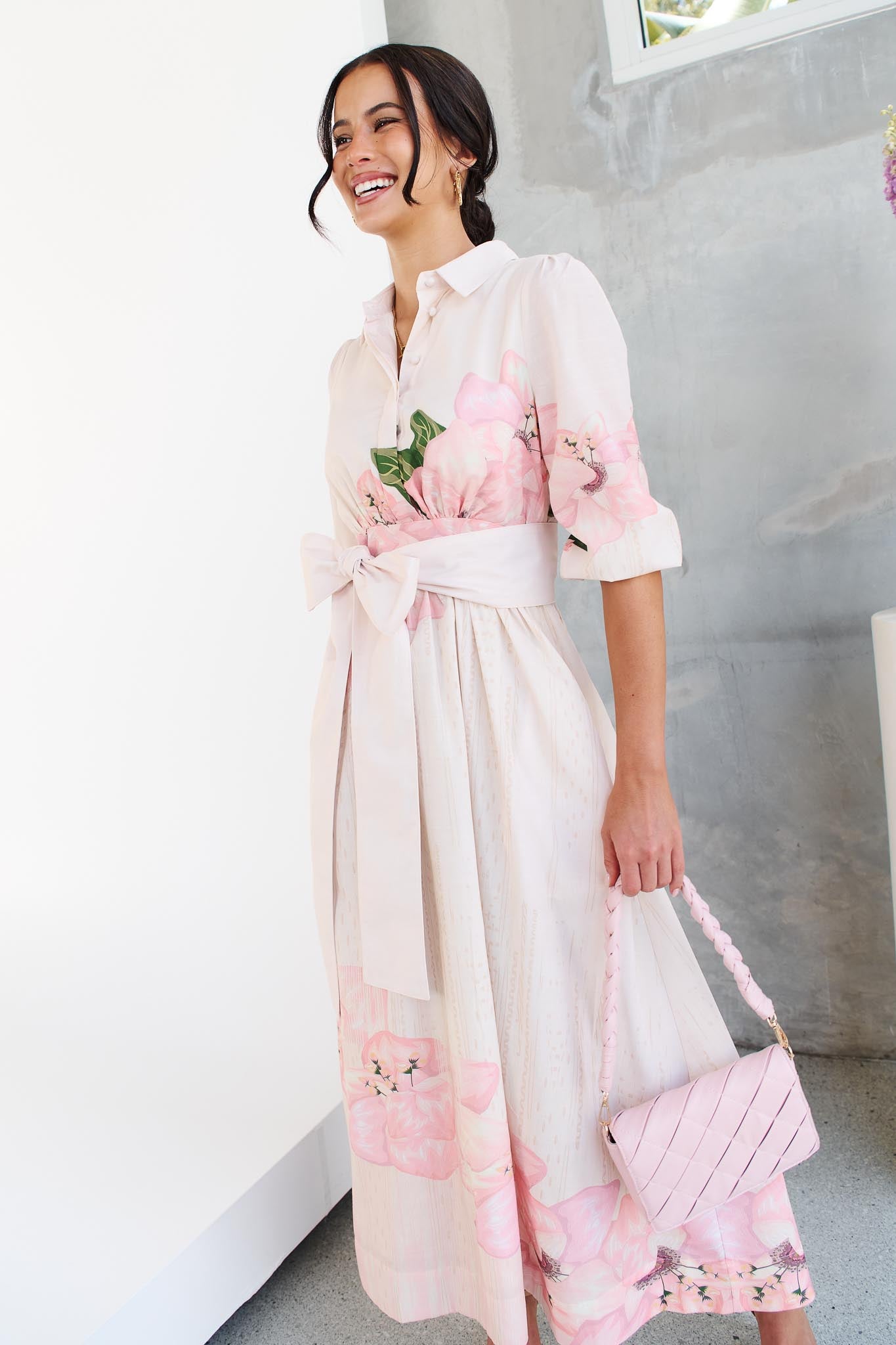 Della Rose Midi Dress - EXCLUSIVE – minnie + MAXXIE