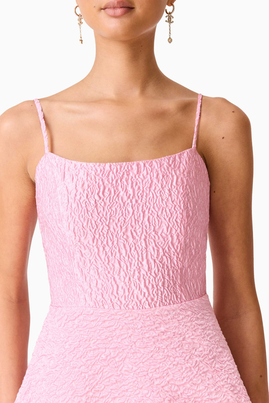 ELLIATT | Briallen Jacquard Gown - Pink