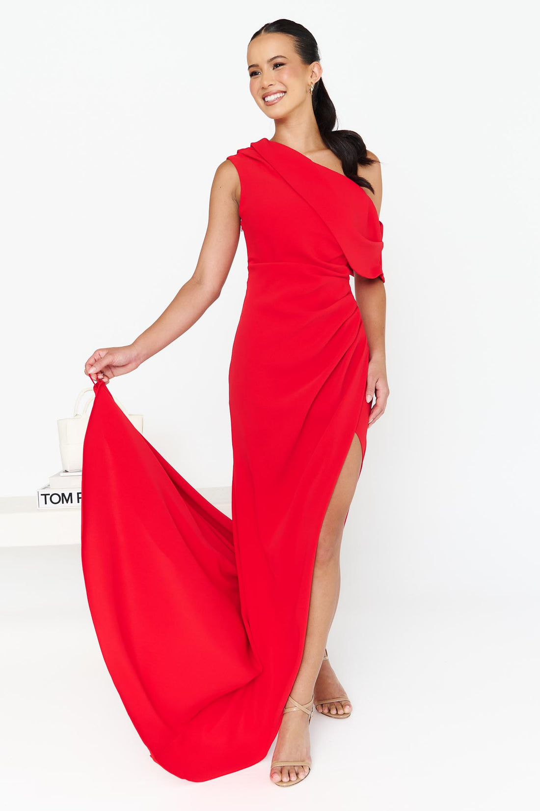 ELLIATT | Isadora Off The Shoulder Gown - Red