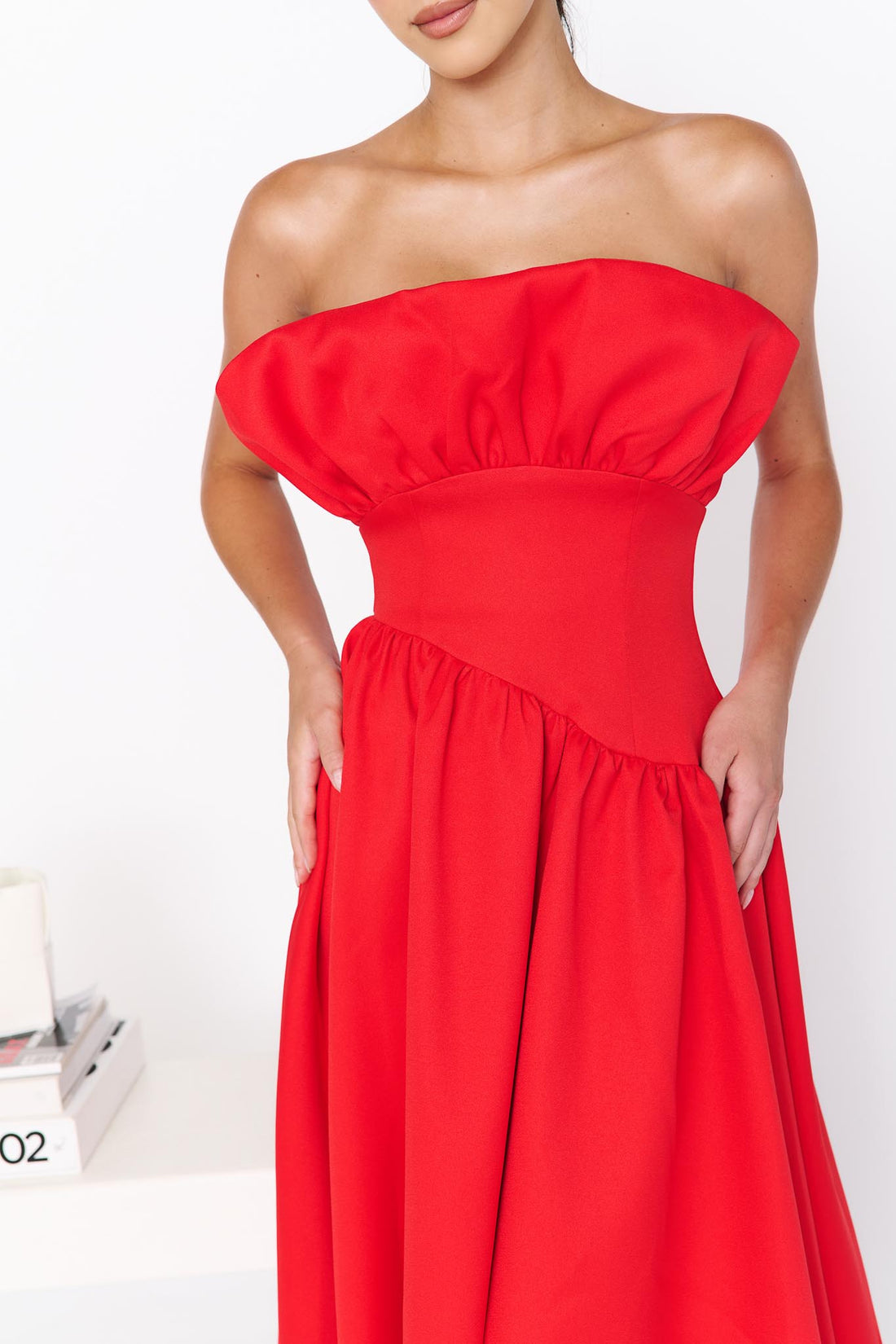 ELLIATT | Laurel Sleeveless Maxi Dress - Red