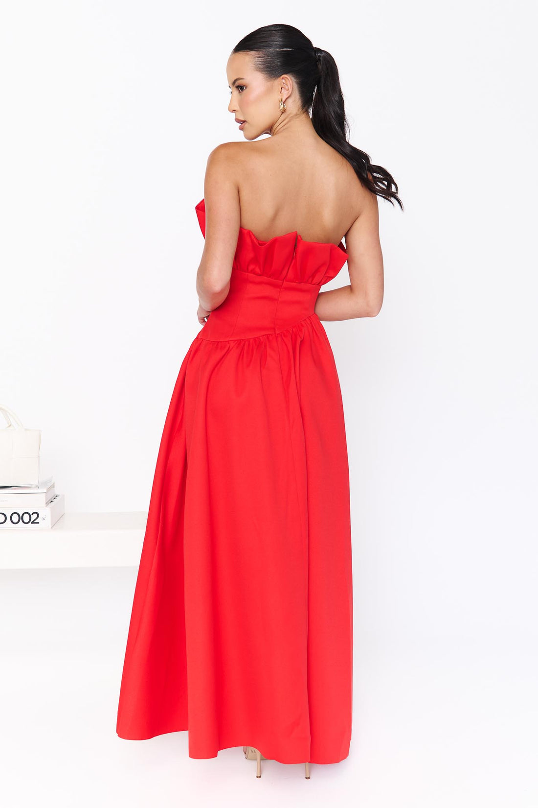 ELLIATT | Laurel Sleeveless Maxi Dress - Red