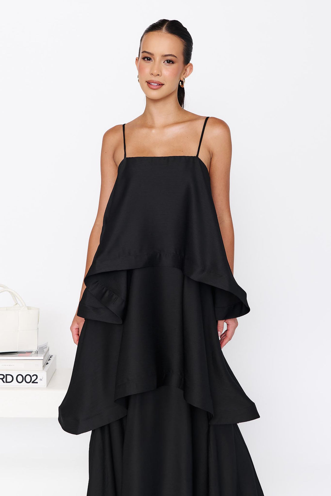 ELLIATT | Tilly Tiered Maxi Dress - Black