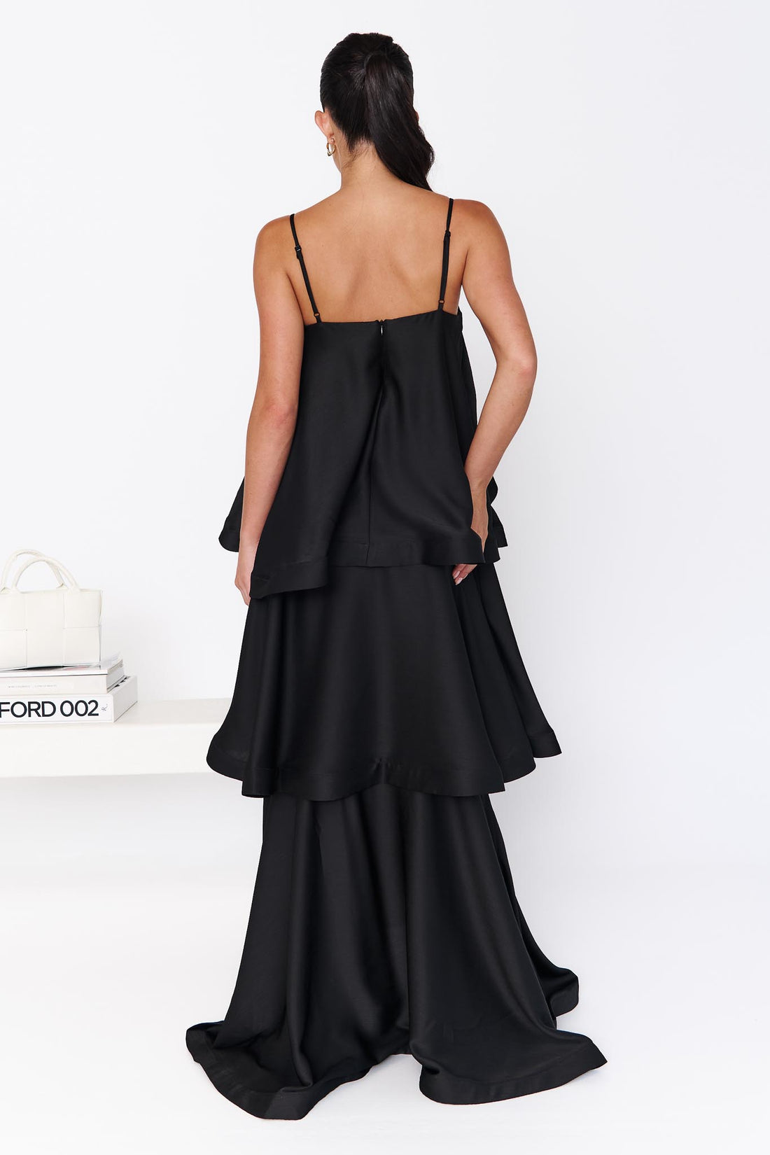 ELLIATT | Tilly Tiered Maxi Dress - Black