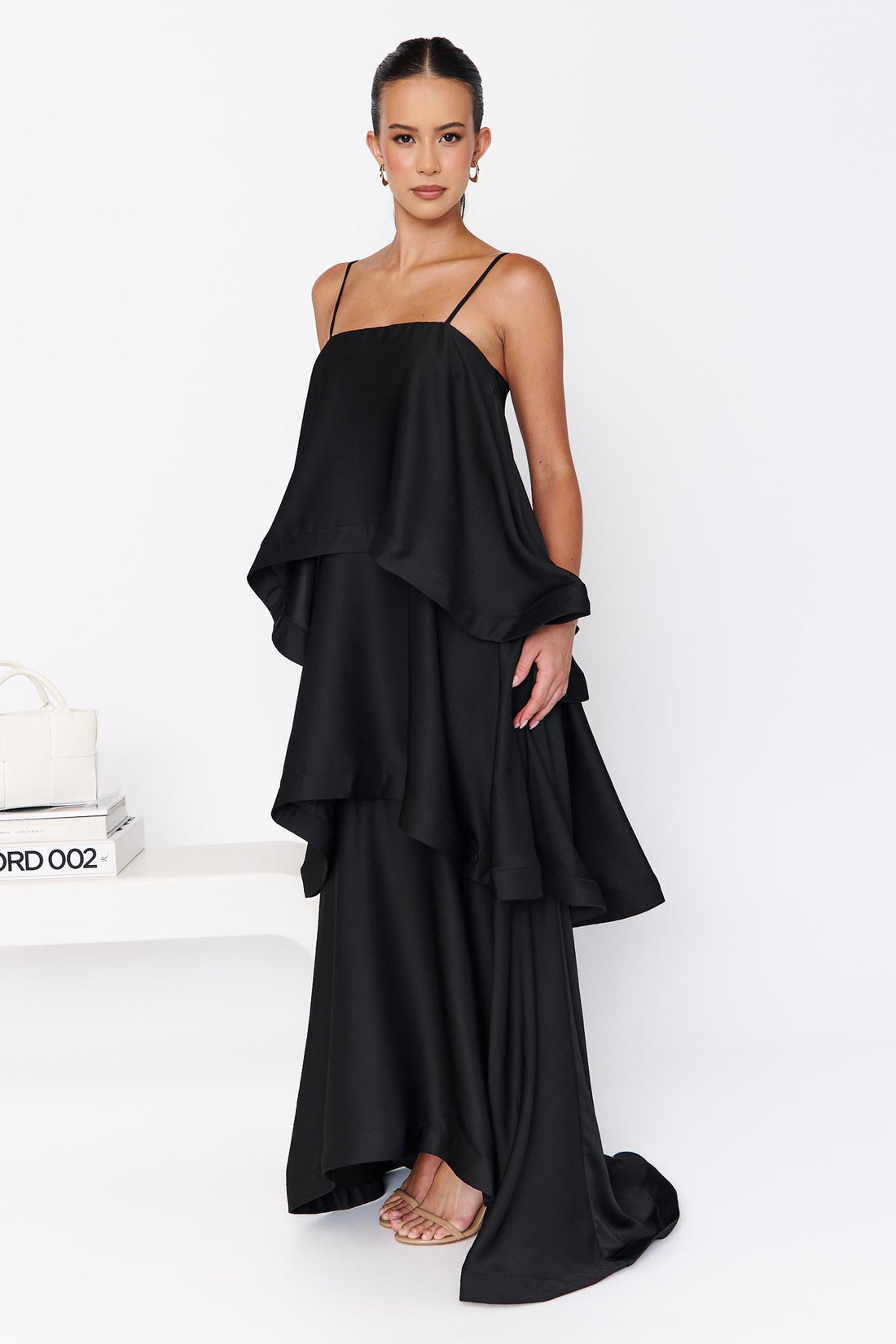 ELLIATT | Tilly Tiered Maxi Dress - Black