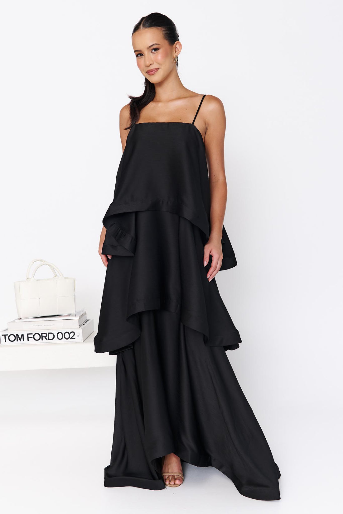 ELLIATT | Tilly Tiered Maxi Dress - Black