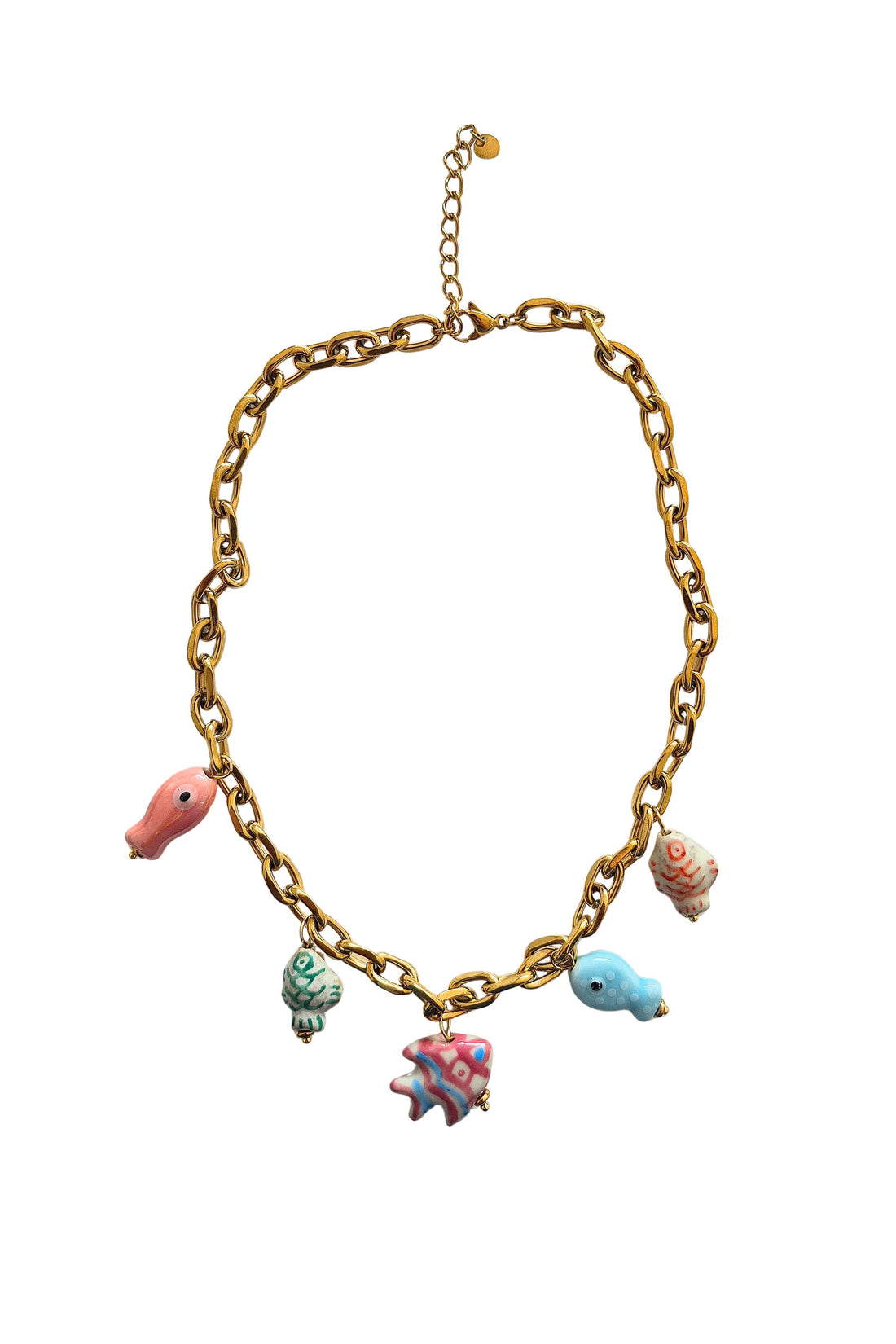 Coastal Charm Necklace - Gold