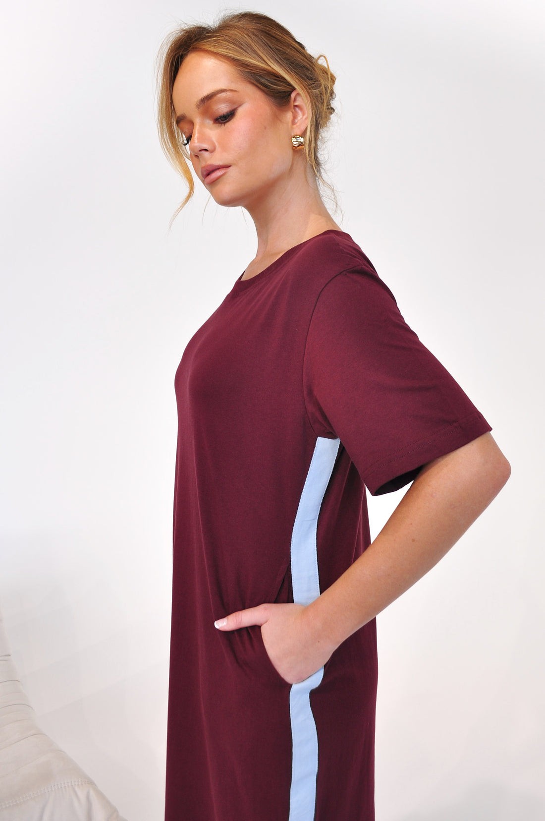 Ellis Jersey Tee Dress