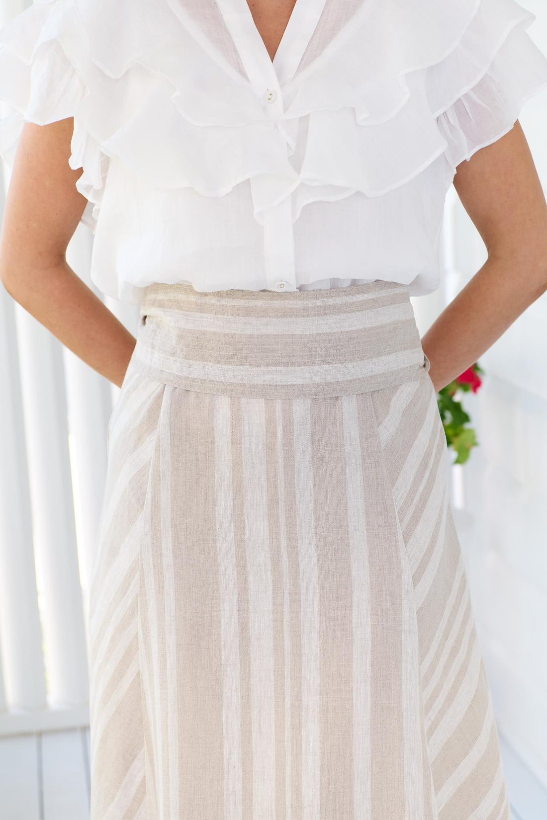 Erika Linen Skirt