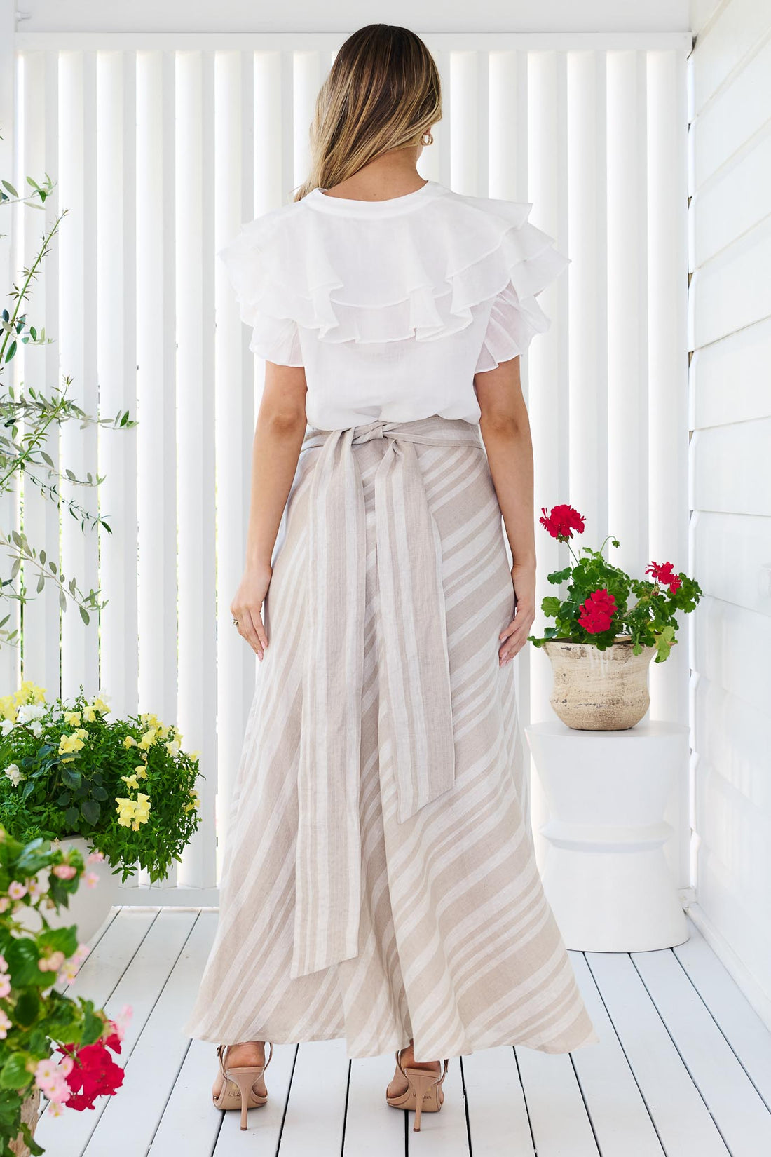 Erika Linen Skirt