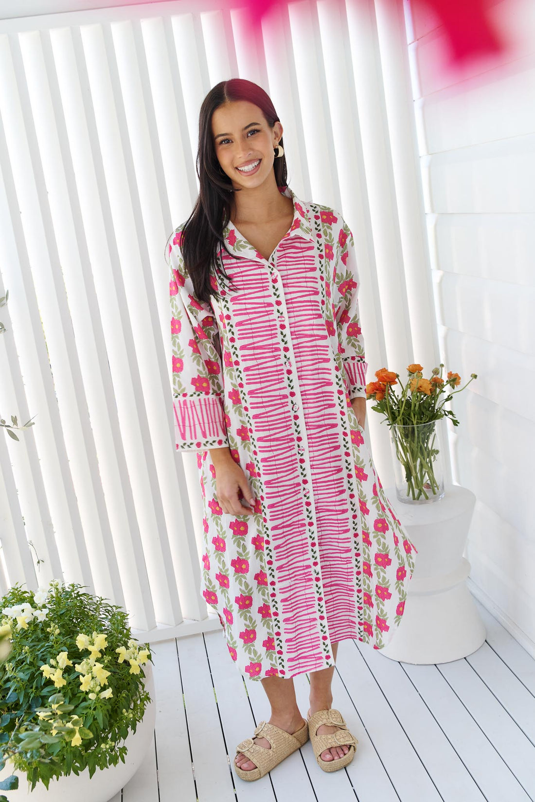 Etta Organic Cotton Shirt Dress