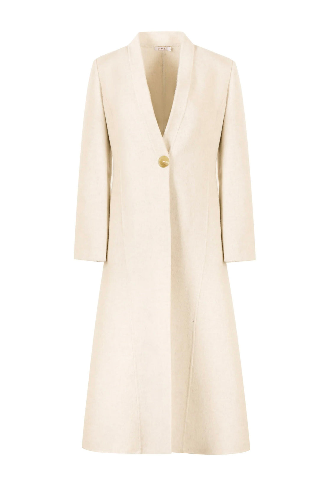 LAUREN WOOL COAT - IVORY