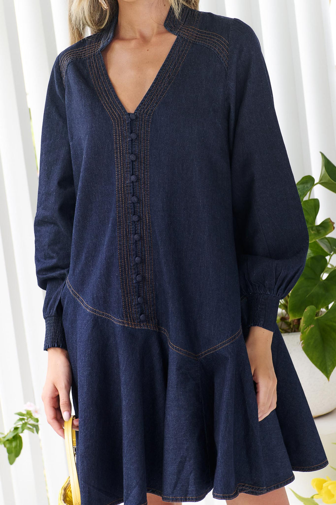 Genna Lightweight Denim Dress