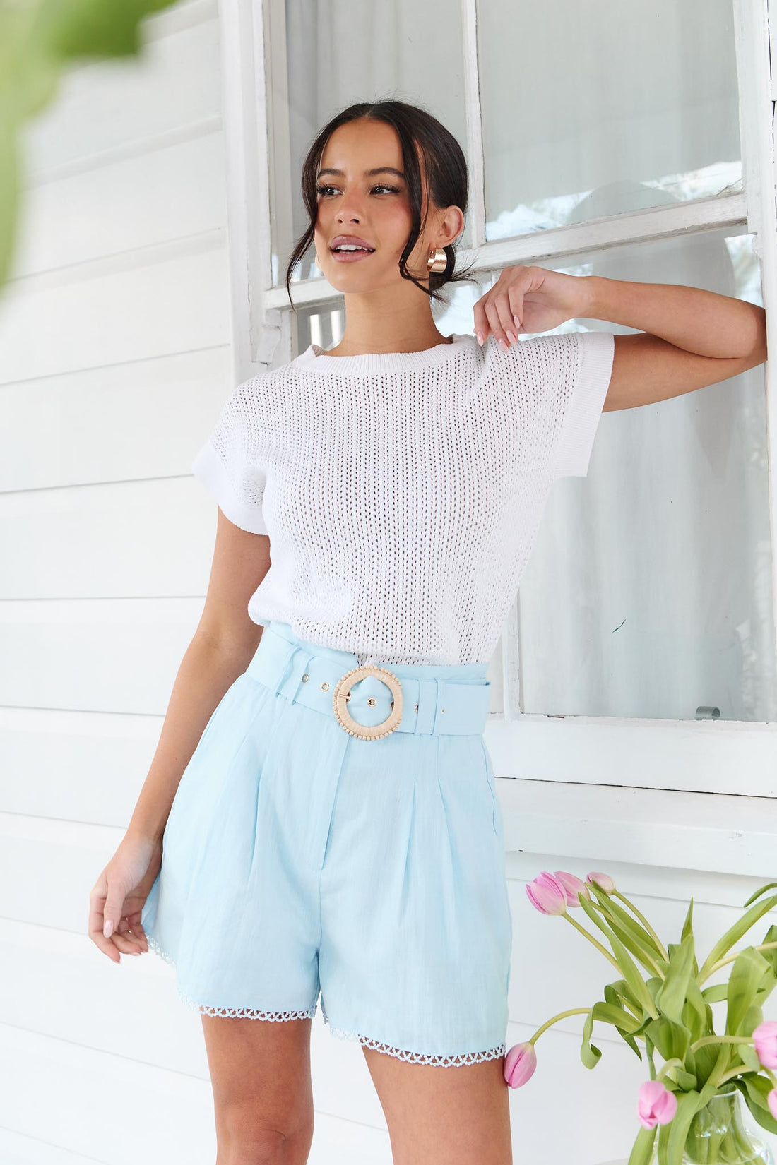 Lily Shorts - Blue
