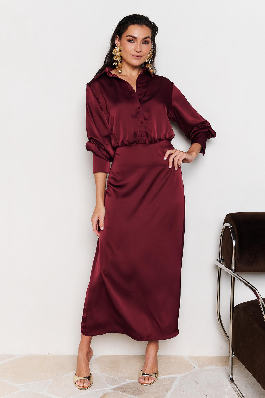Hallie Midi Dress