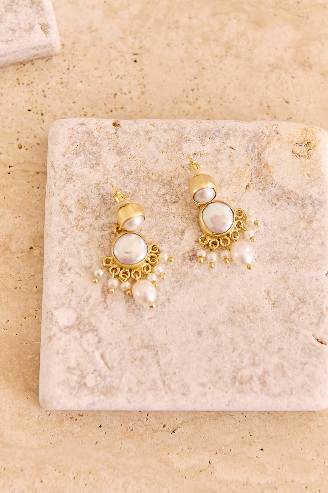 Haven Natural Pearl Earring