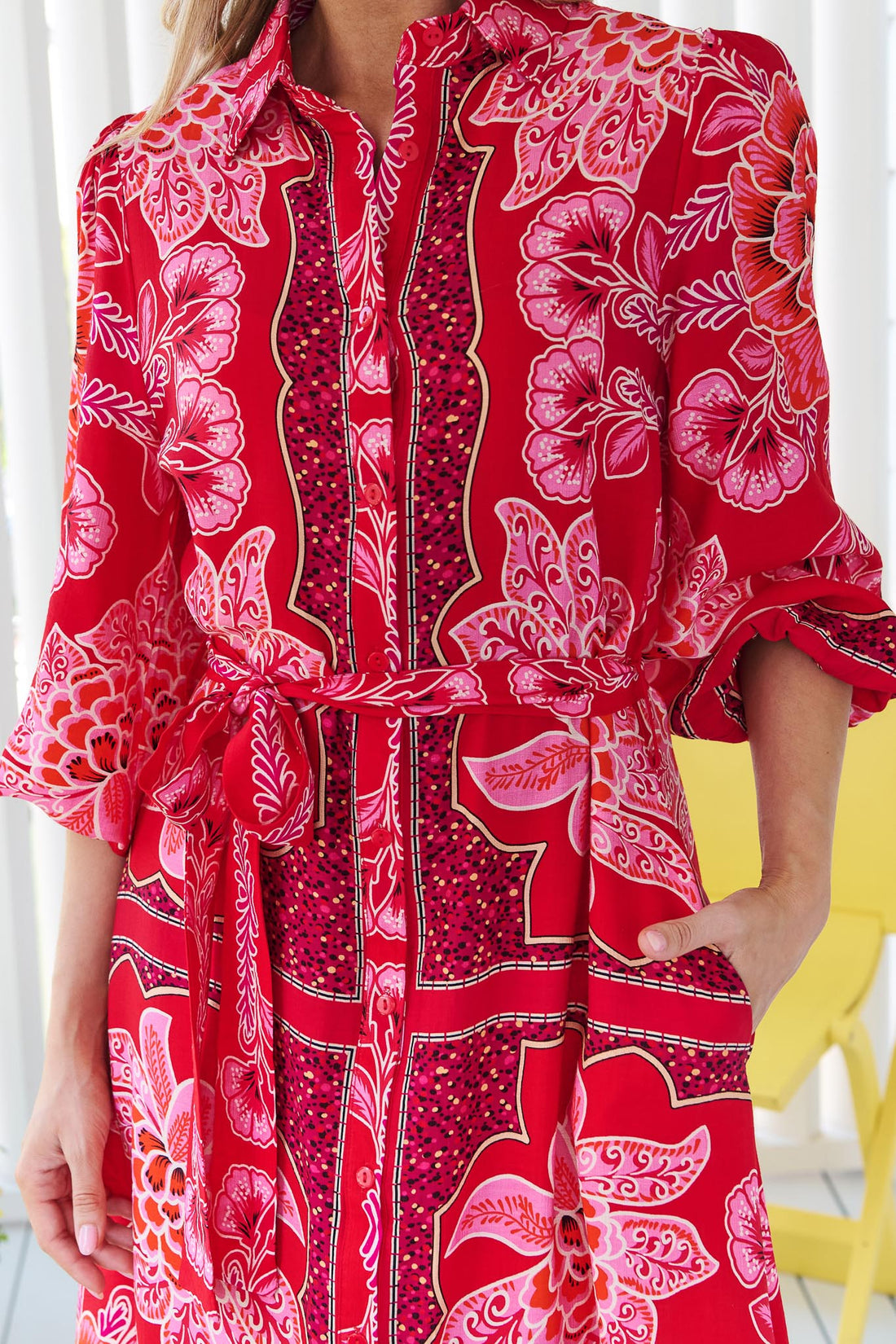 Adelaide Maxi Shirt Dress
