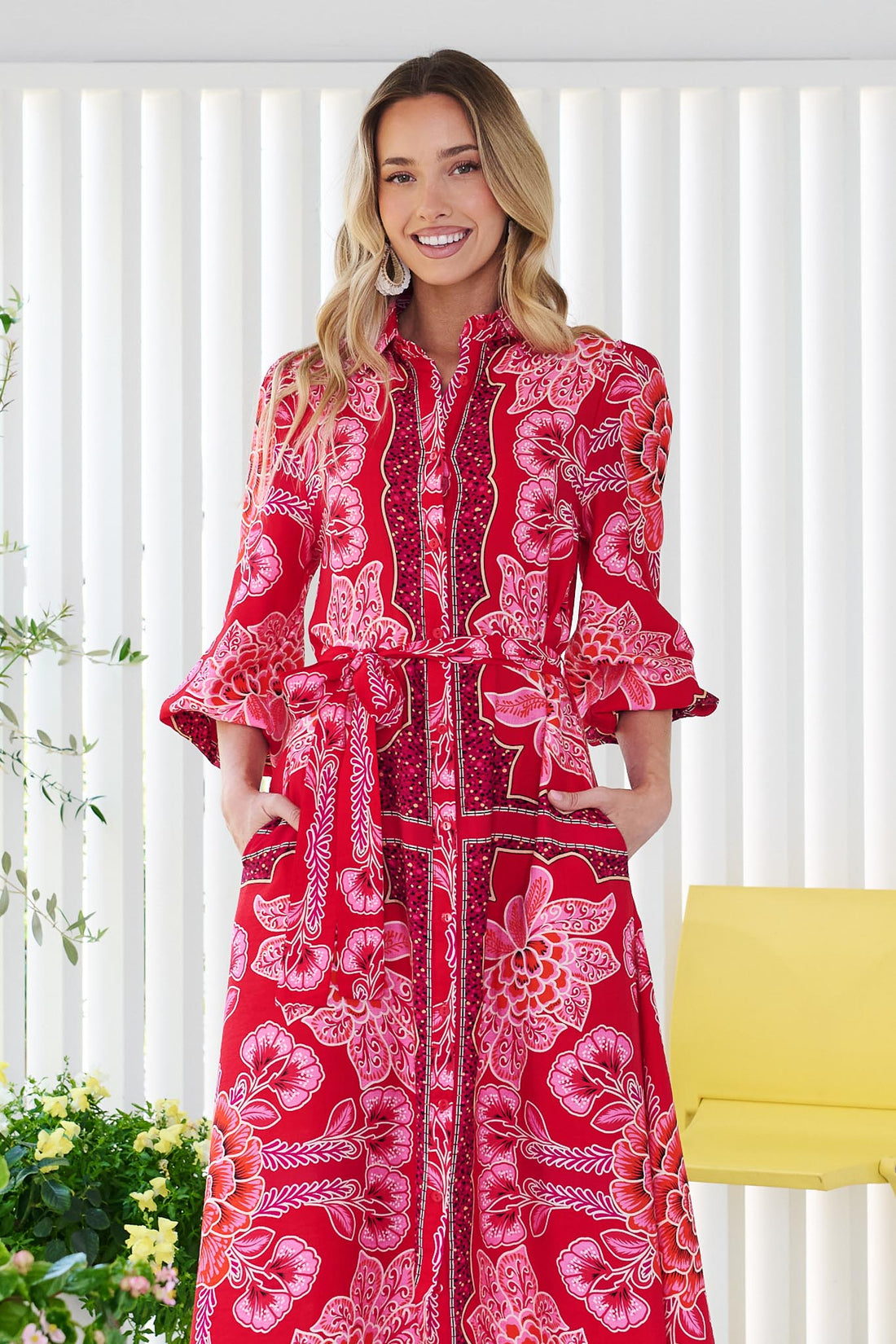 Adelaide Maxi Shirt Dress