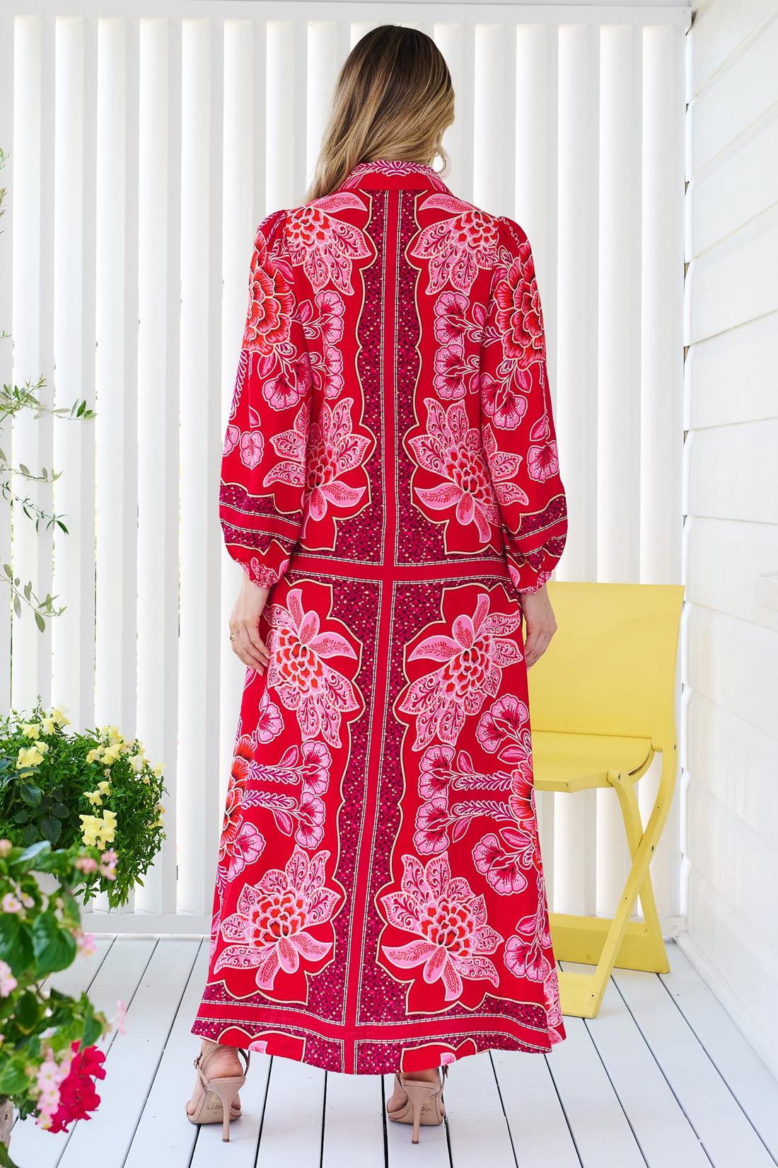 Adelaide Maxi Shirt Dress