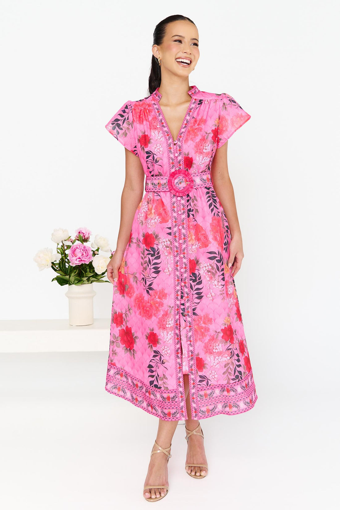 Jardin Midi Dress
