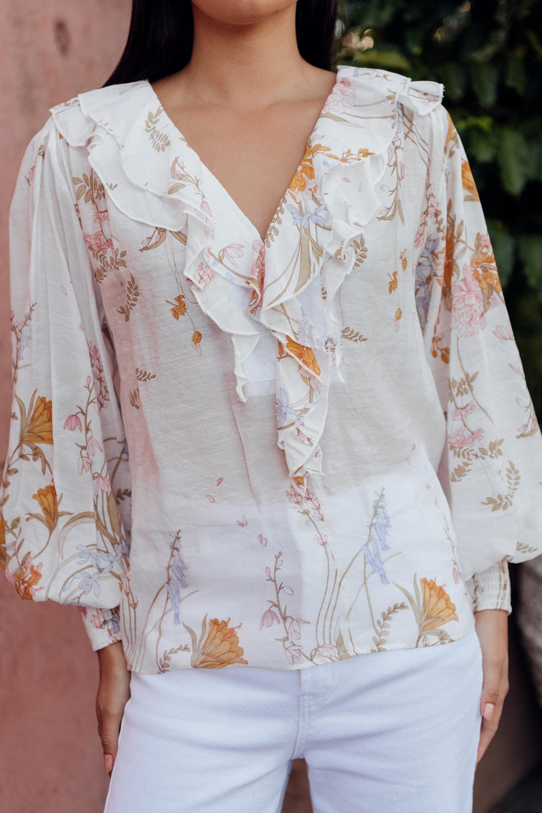 Jasmine Frill Top