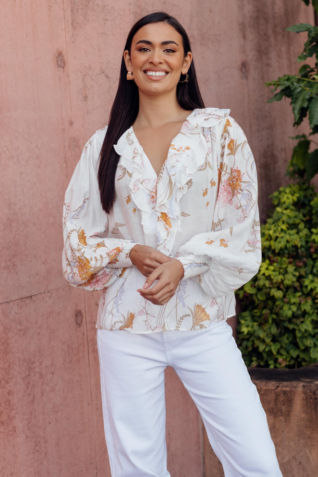 Jasmine Frill Top
