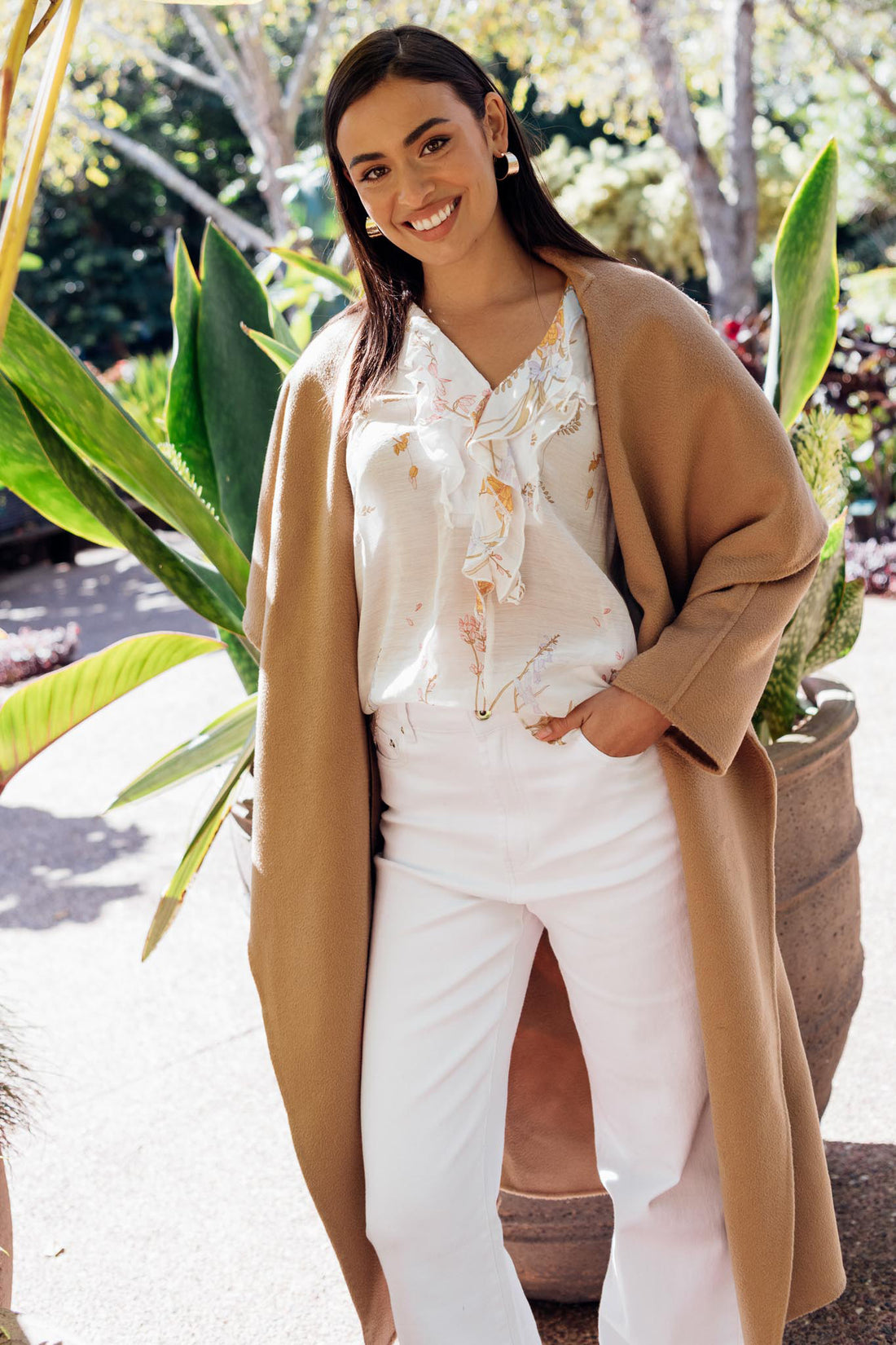 Jasmine Frill Top