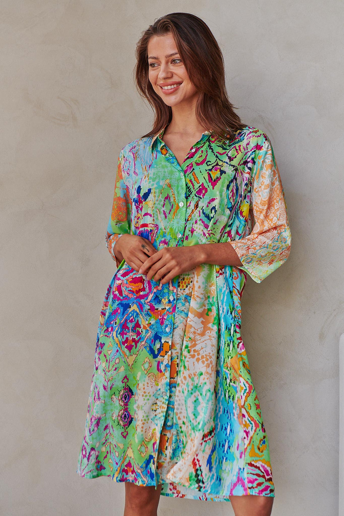 Joy Digital Print Dress - SALE