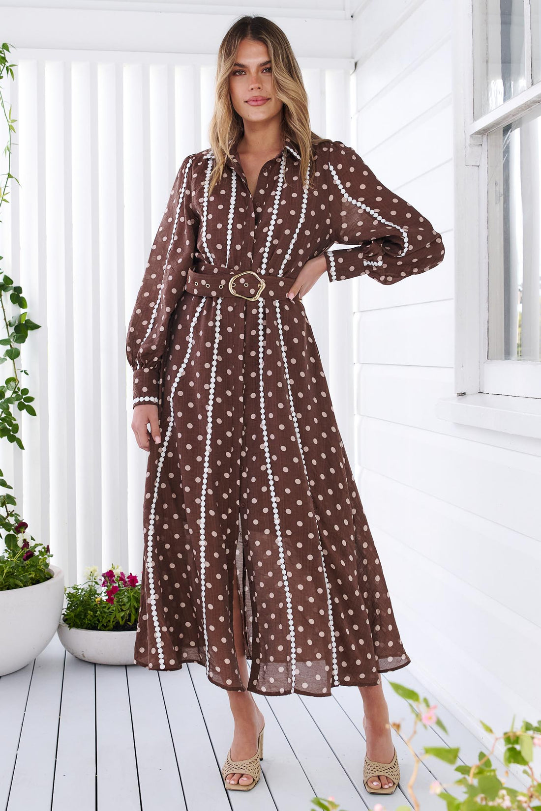 Juliette Dress - Chocolate