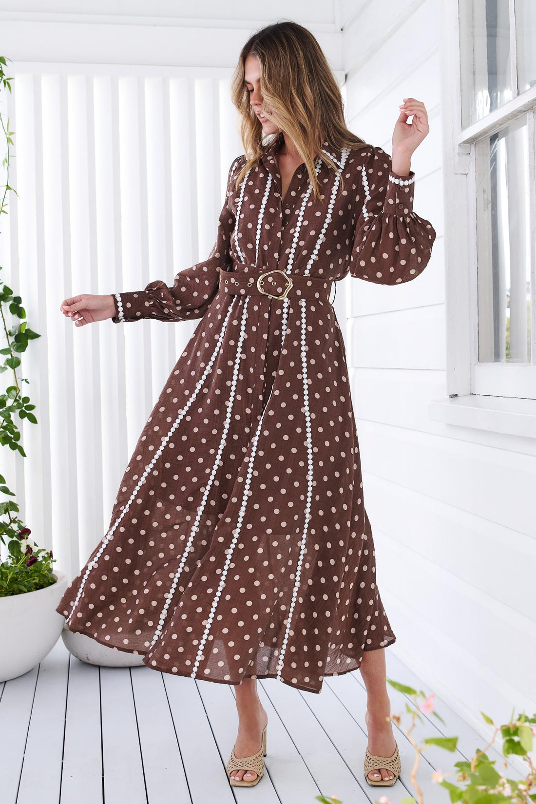 Juliette Dress - Chocolate