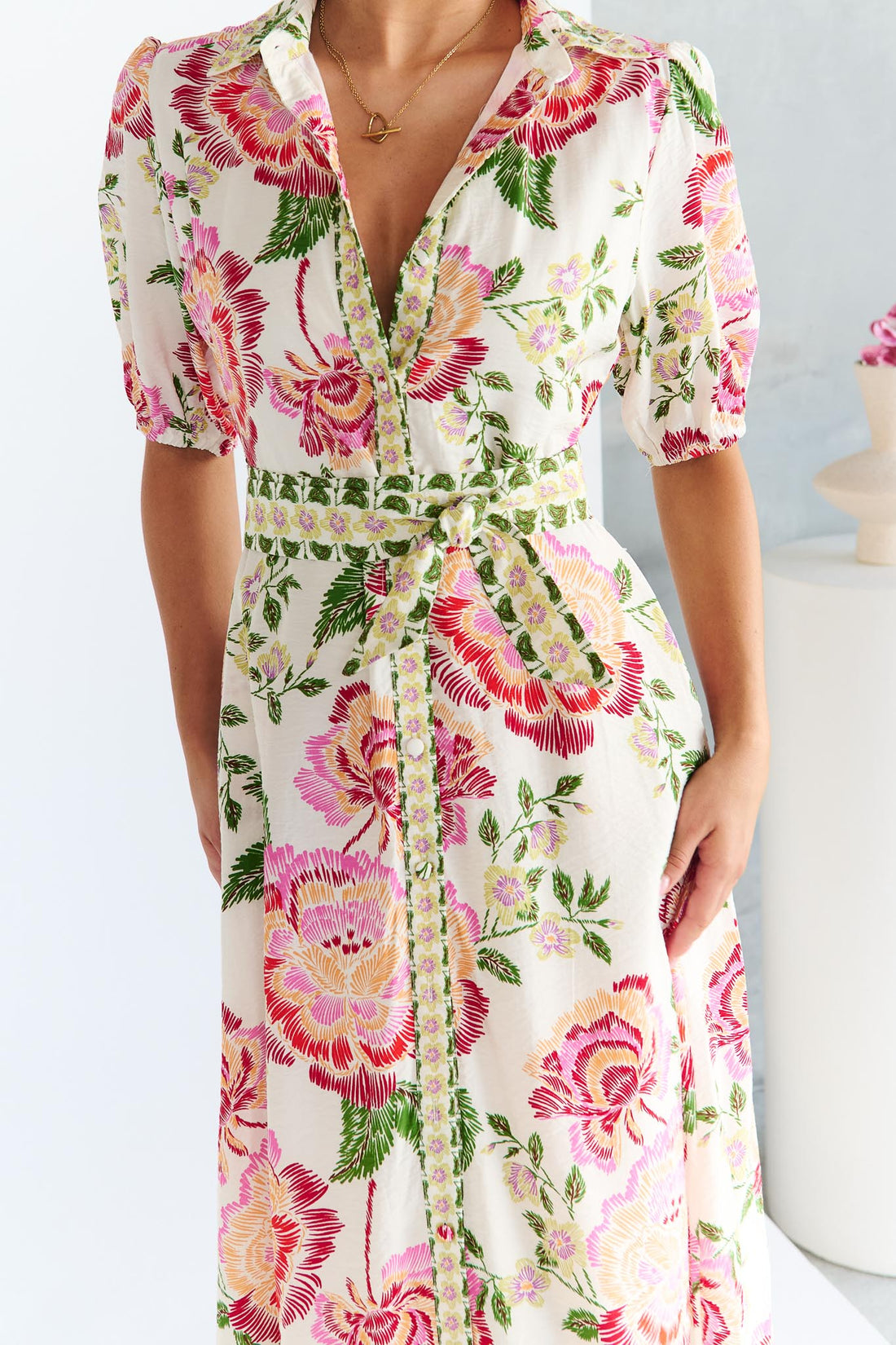 Juniper Shirt Dress - Ivory