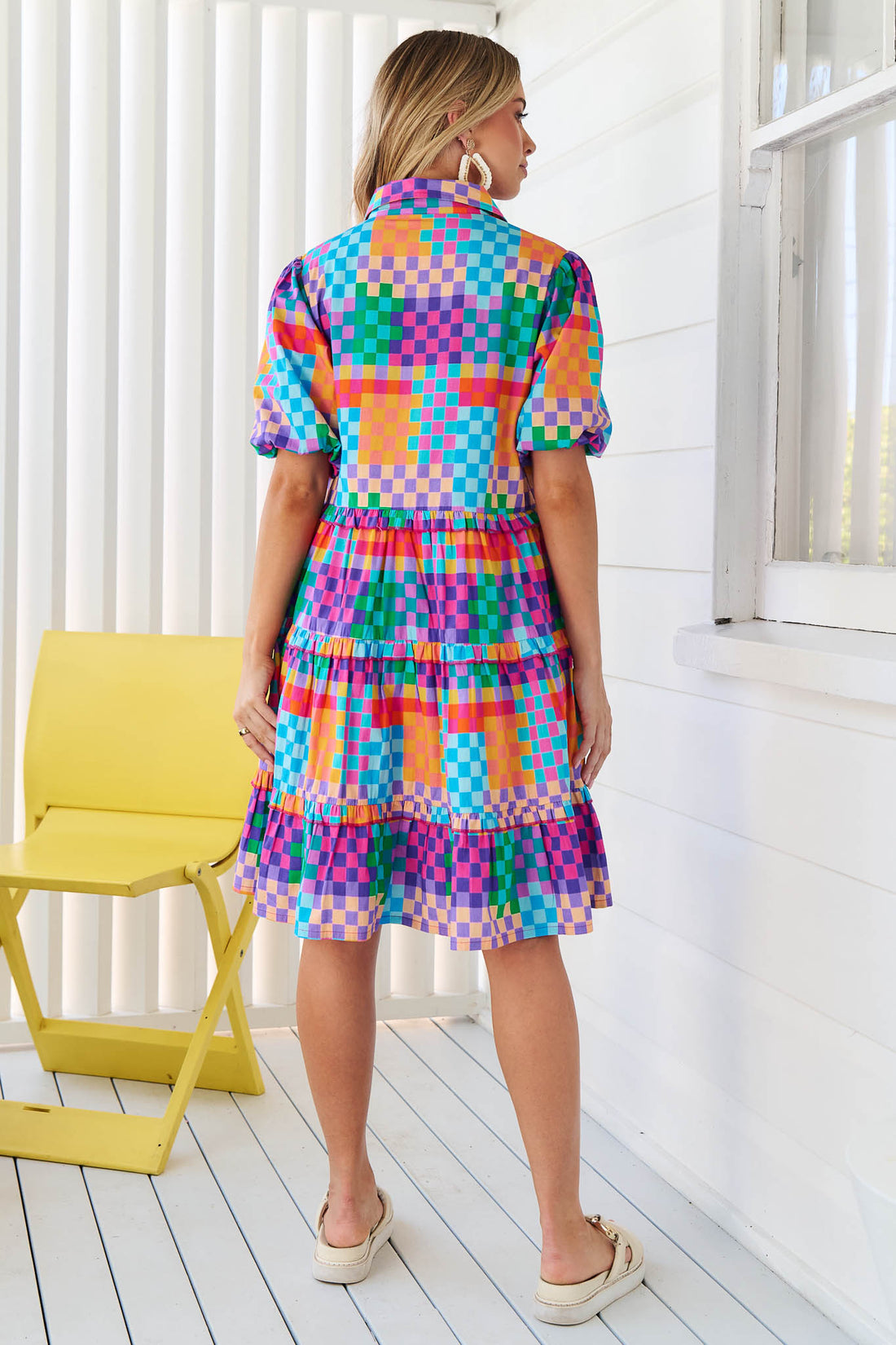PREORDER | Kennedy Cotton Dress - Kaleidoscope