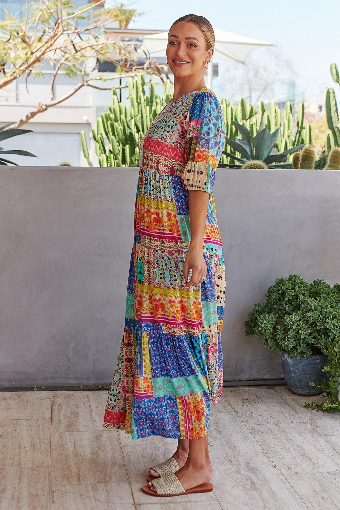 Khloe Maxi Dress - Print - SALE