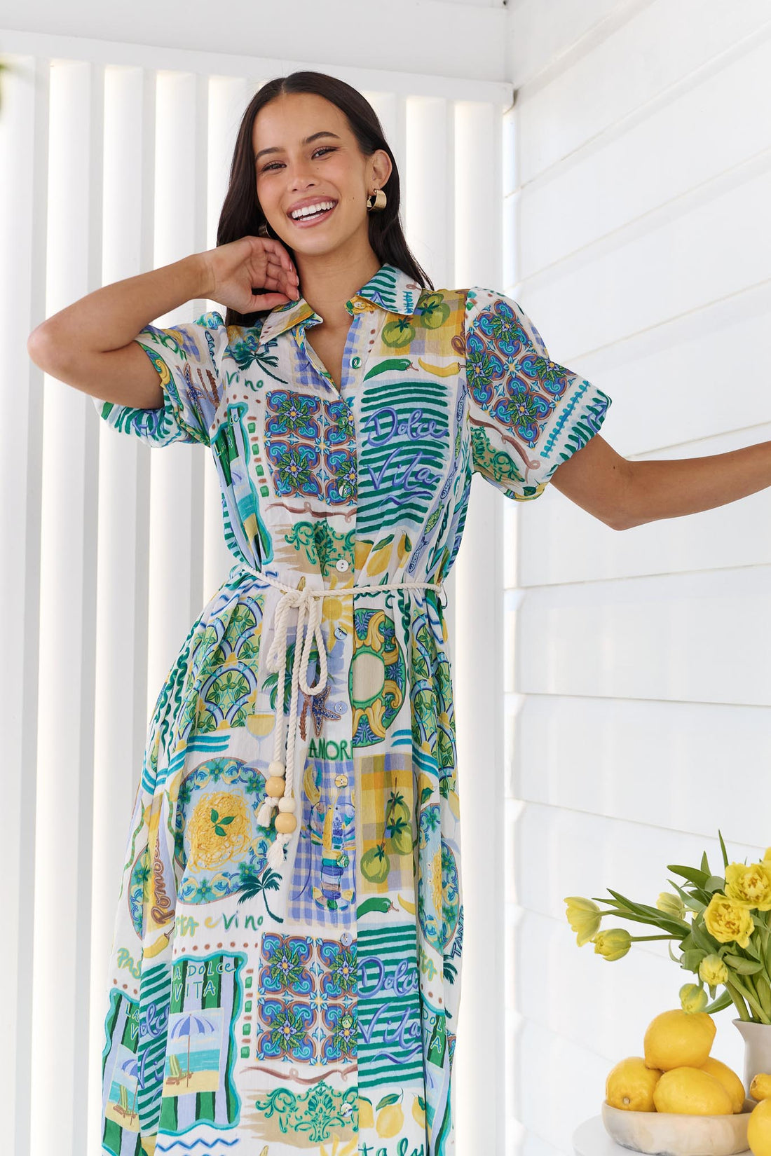 La Dolce Vita  Midi Dress