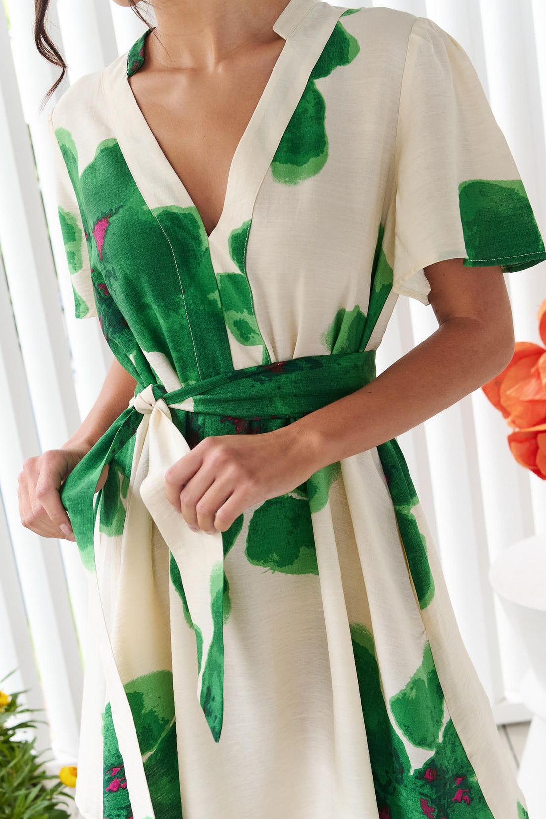 Lainey Dress - Green