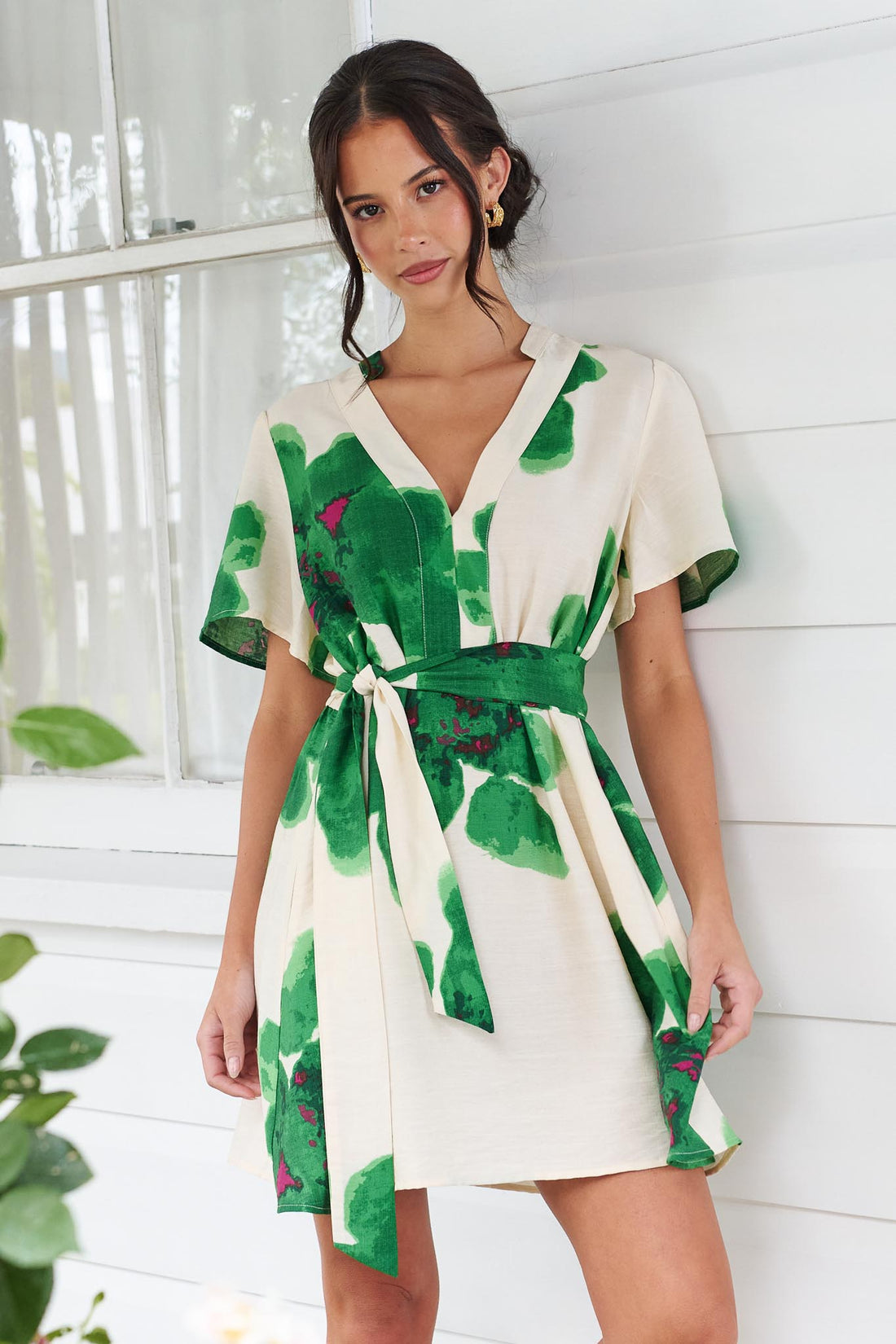 Lainey Dress - Green