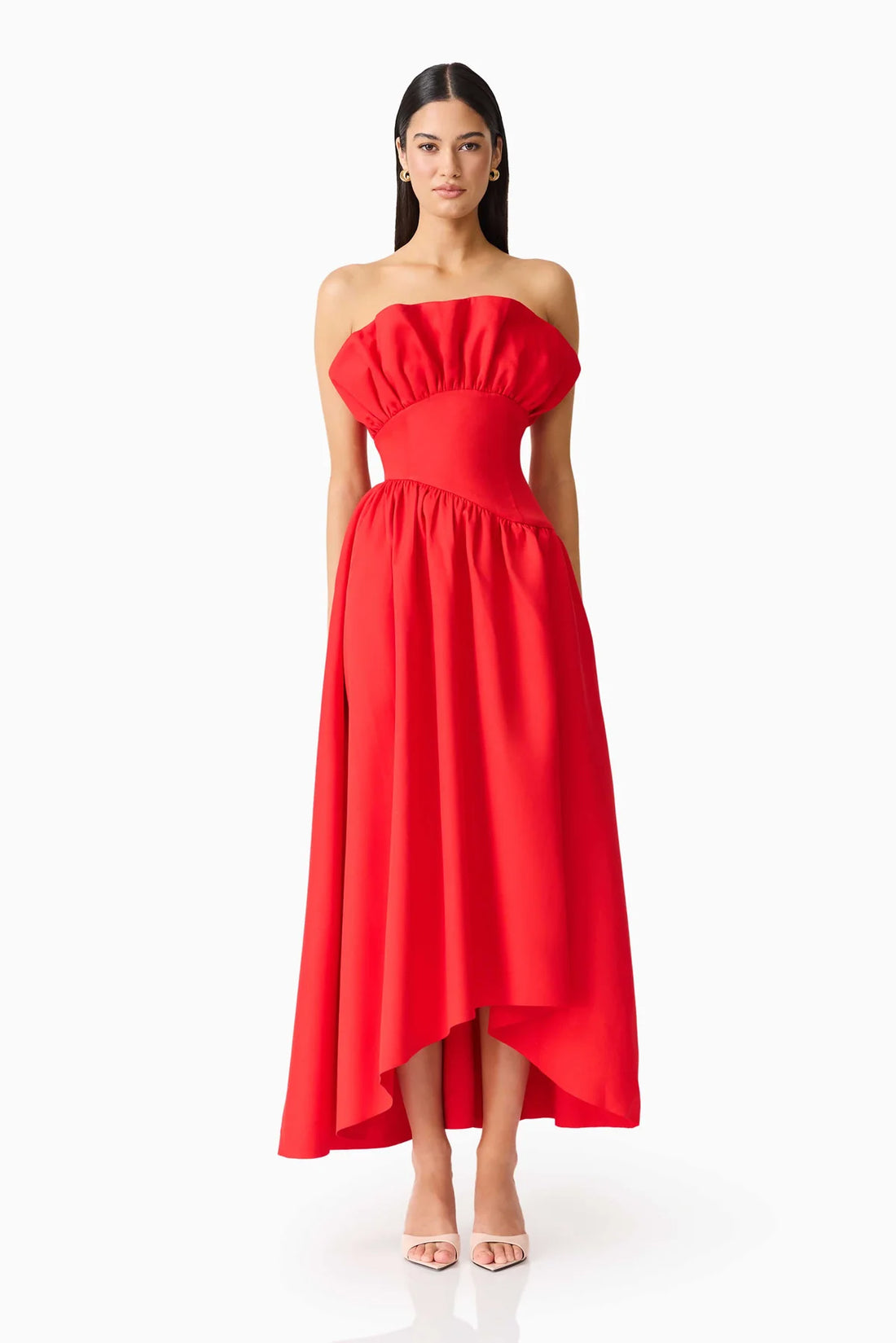 ELLIATT | Laurel Sleeveless Maxi Dress - Red