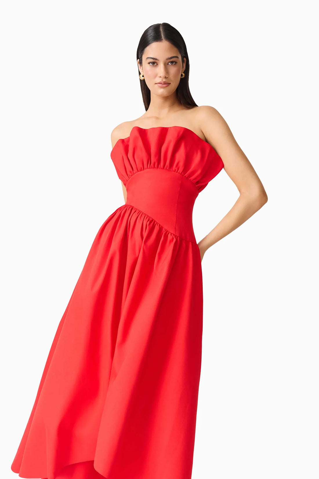 ELLIATT | Laurel Sleeveless Maxi Dress - Red