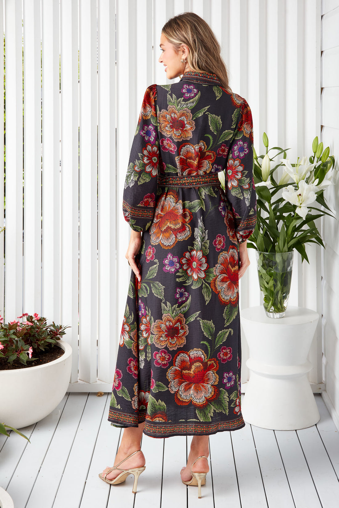 Lea Maxi Dress - Black