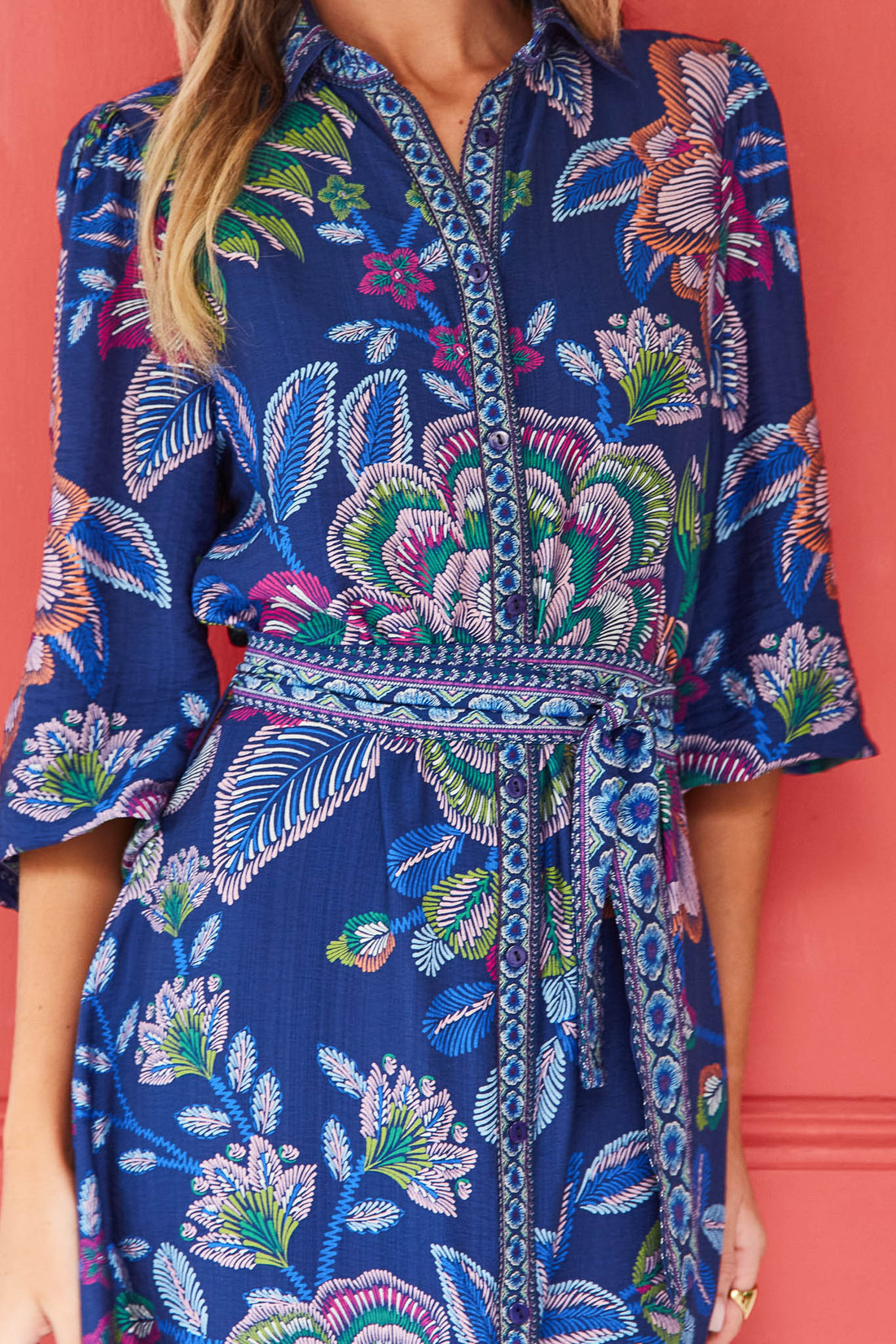 Lea Maxi Dress - Cobalt