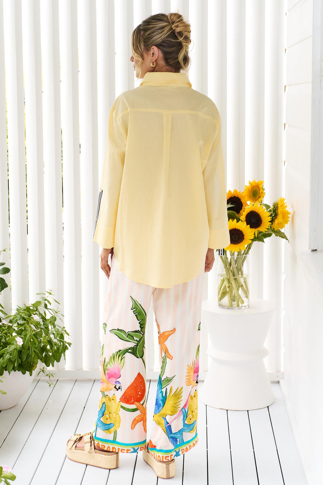 Aria Shirt - Lemon