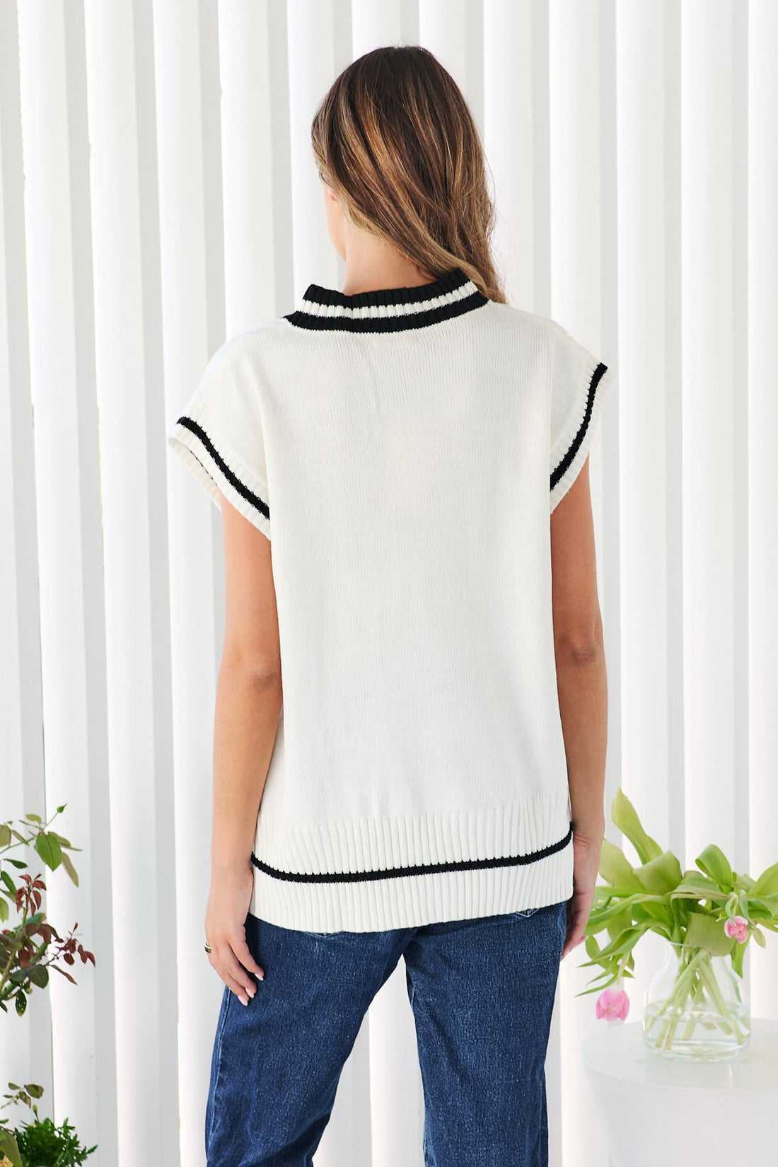 Leni Knit - White