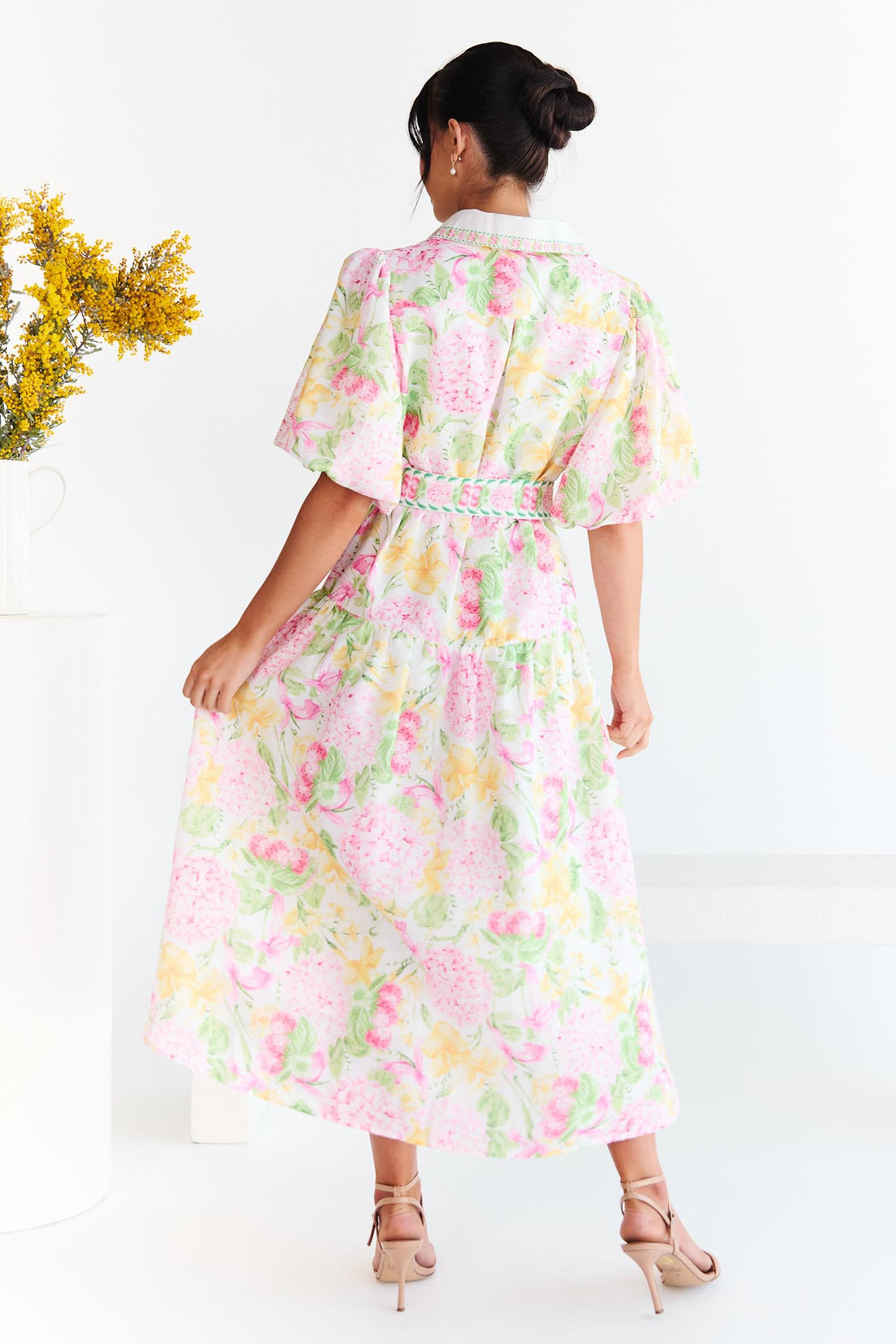 Lilly Maxi Dress - Pink Hydrangea - SALE