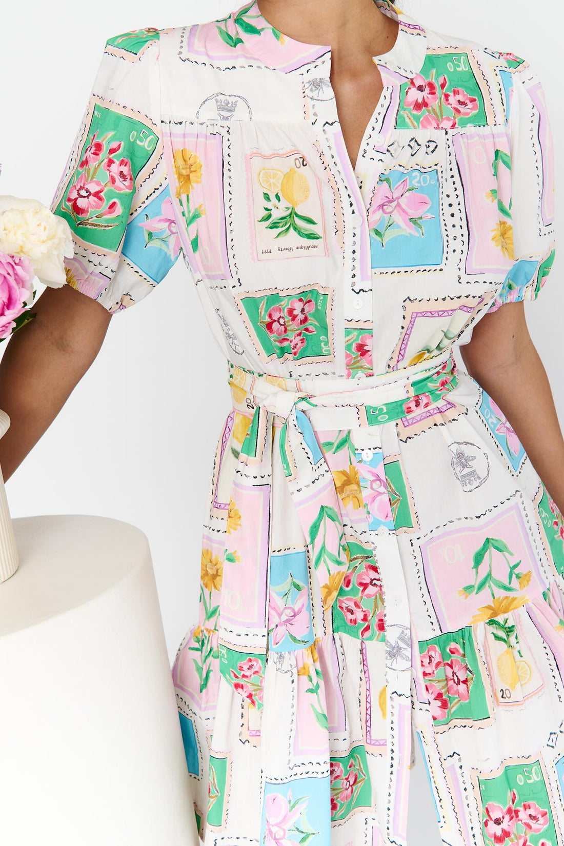 Mackenzie Dress - Postcards