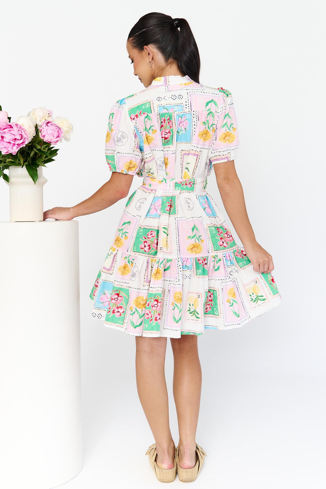 Mackenzie Dress - Postcards