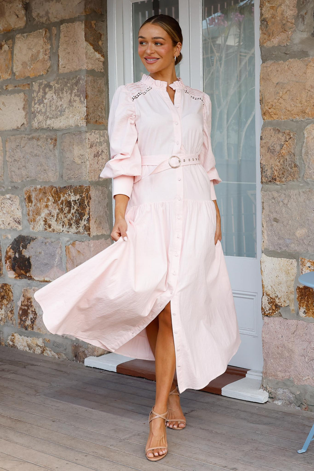 Madison Dress - Ballet Pink